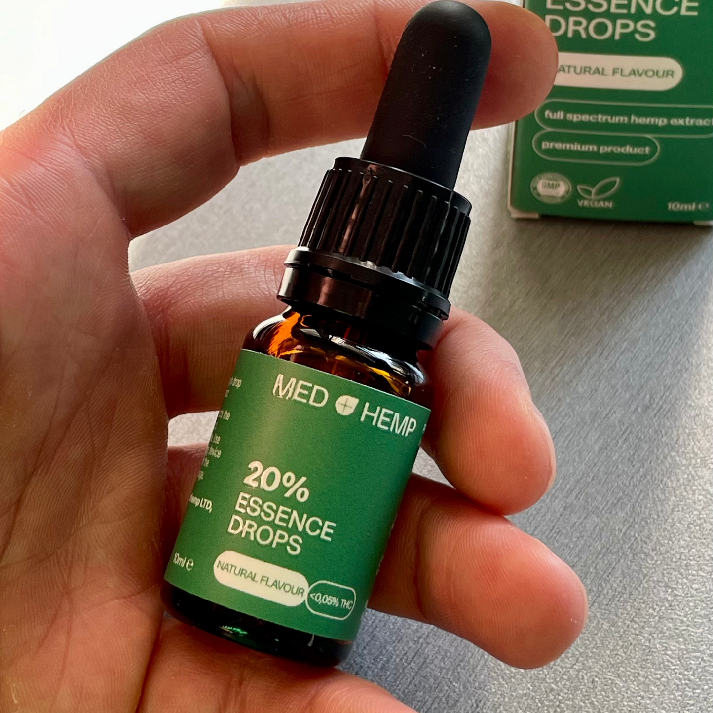 MedHemp Essence CBD Drops 20%