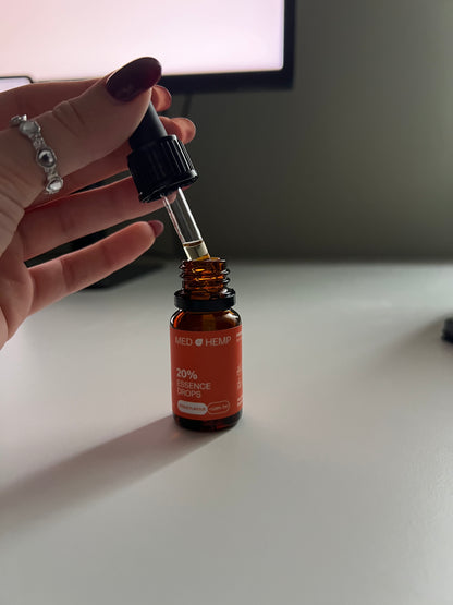 MedHemp Essence CBD Drops 20%