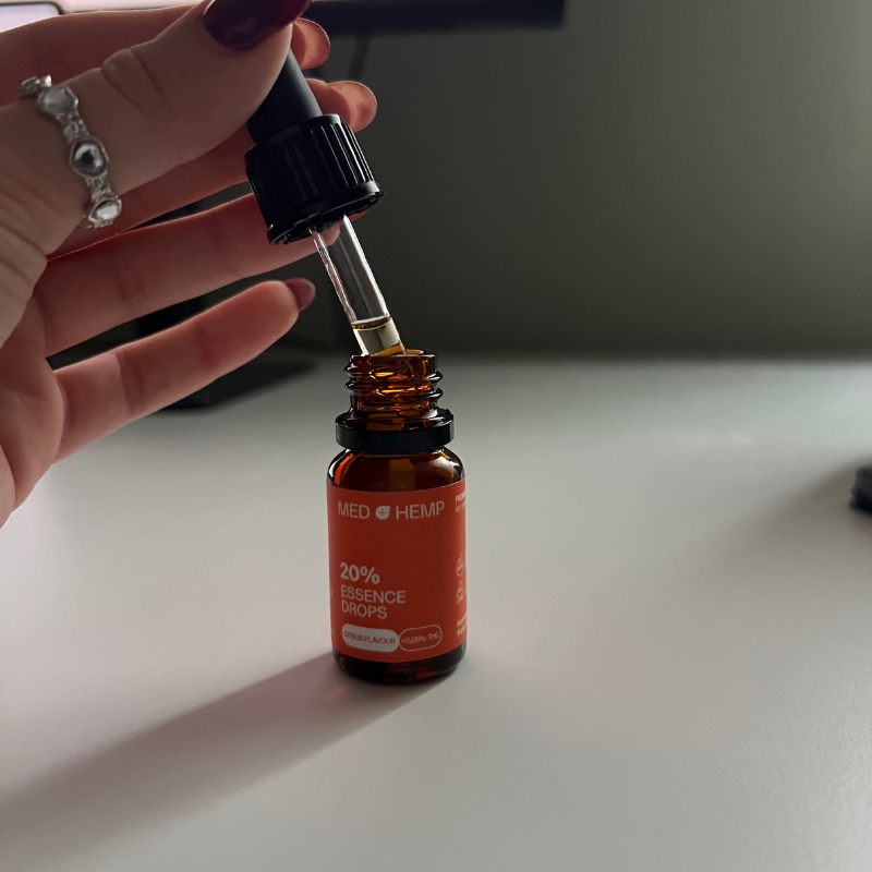 MedHemp Essence CBD Drops 20%